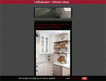Tablet Screenshot of leiffcabraser.com